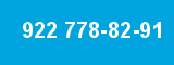 922 778-82-91
